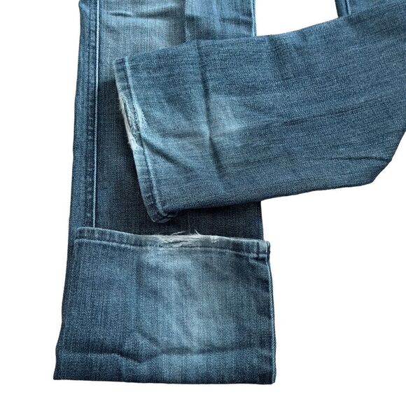 7 For All Mankind Hale Straight Cut Jeans Size 27 - Picture 14 of 15